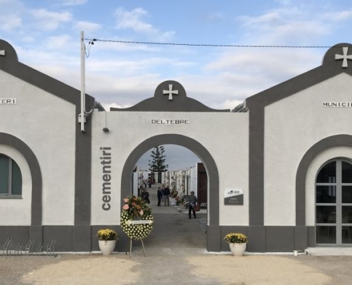 finalitzen les obres del cementiri de Deltebre